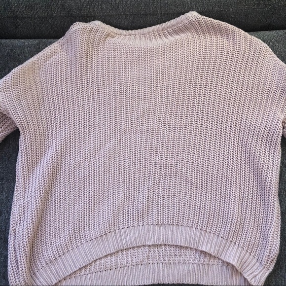 Blush Brandy Melville Sweater - Picture 3 of 3